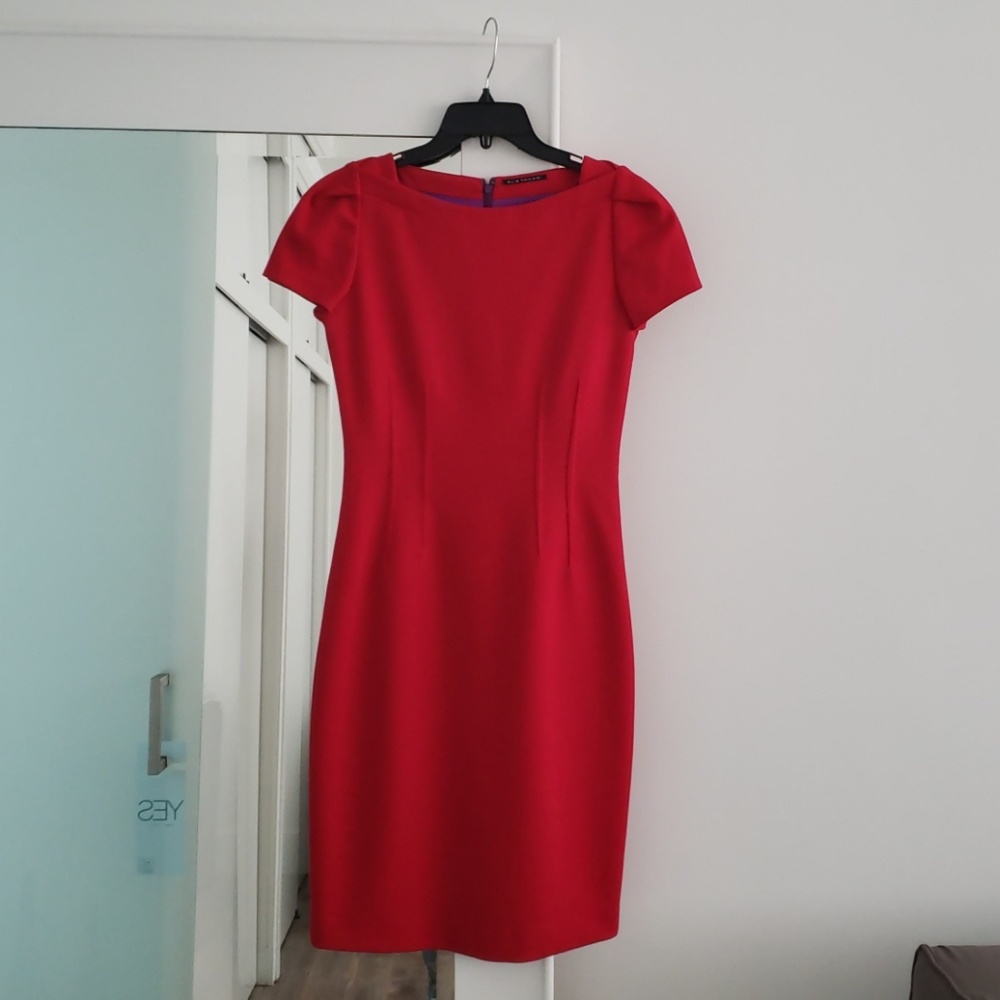 Elie Tahari red dress size 2